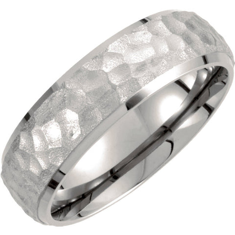 Band > Edge > Beveled > Finish > Hammered > 7mm