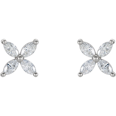 Earrings > Diamond > 5/8 CTW