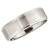 .5 > Finish & Ridges > Satin > with > Band > Ridged > 8mm