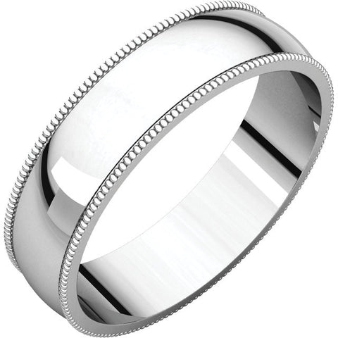 Band > Milgrain > Light > 4mm