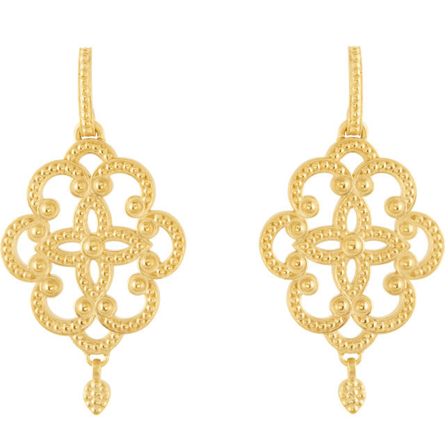 Earrings > Dangle > Fashion > Design > Granulated