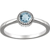 Ring > Birthstone > "April" > Sapphire > White