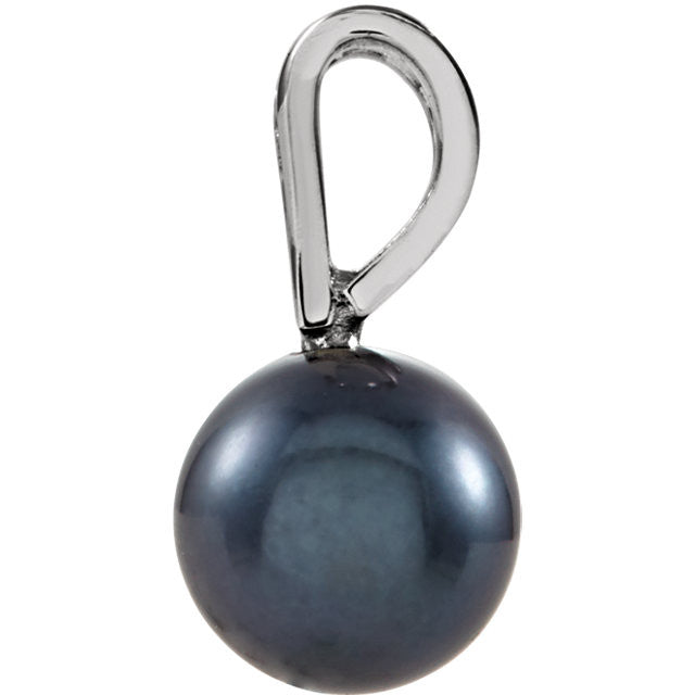 Pendant > Pearl > Akoya > Black > 8mm