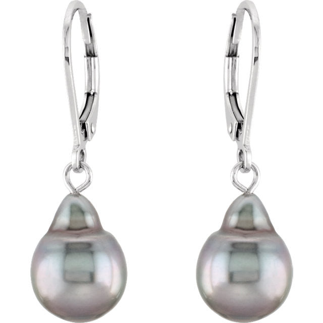 Earrings > Pearl > Cultured > Tahitian