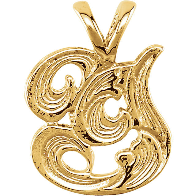 Pendant > Initial > Medium