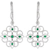 Earrings > Emerald