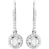 Earrings > Diamond > 3/8 CTW > Moissanite > Created