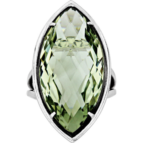 Ring > Quartz > Green > Genuine
