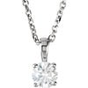 Necklace > 18" > Diamond > CTW > 1