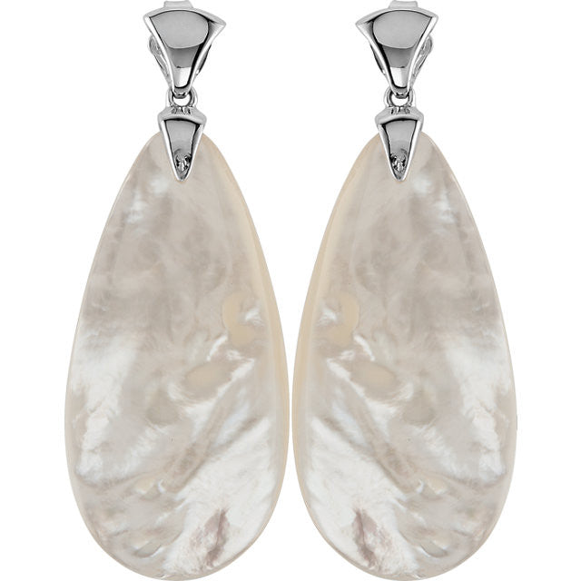 Earrings > Pearl > of > Mother