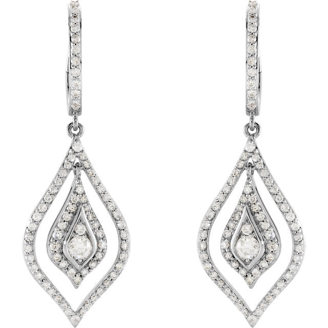 Earrings > Diamond > CTW > 1