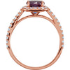 Ring > Engagement > Diamond > CTW > 1/Zirconia & 1 > Cubic