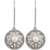 Earrings > Diamond > .04 CTW > & > Pearl > Cultured > Freshwater