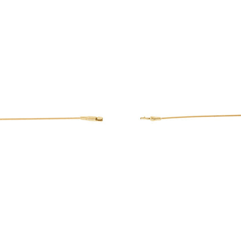 .75mm > Clasp > Twisted > With > Chain > Cable