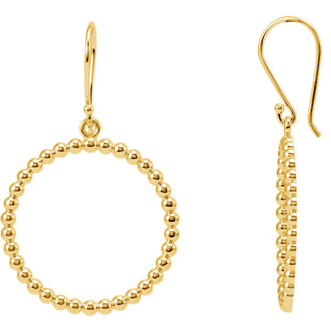 Earrings > Shaped > Circle