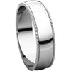 Band > Milgrain > Light > 4mm