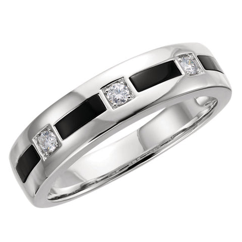 Ring > Diamond > CTW > 1/Onyx & 1