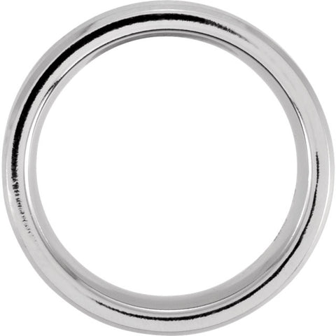 Band > Satin & Polished > Rounded > 8mm