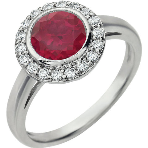 Ring > Zirconia > Cubic > Red