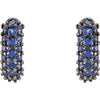 Earrings > Sapphire > Blue