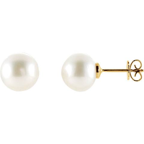 Earrings > Pearl > Sea > South > Round > 12mm