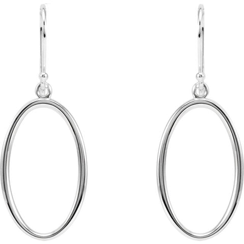 Earrings > Dangle > Oval