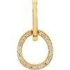 Pendant > Diamond > Oblong > 1/4 CTW