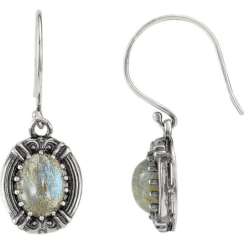 Earrings > Labradorite > Style > Victorian