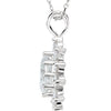 Pendant > Moissanite > Created
