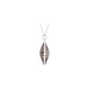 Necklace > 18" > Quartz > Smoky > 20x20mm