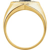 Ring > Diamond > .025 CTW > & > Sapphire > Blue > Created > Men's.*Multiple Diamond Cuts and Weights available*