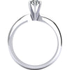 Ring > Engagement > Solitaire > Round > Diamond > CT > 1