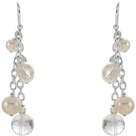 s > Pearl & Crystal > Freshwater > Silver > Sterling
