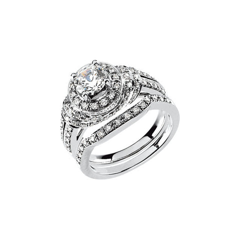 Ring or Band > Engagement > Semi-mount