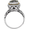 Ring > Garnet > Brazilian > Cushion > 10mm