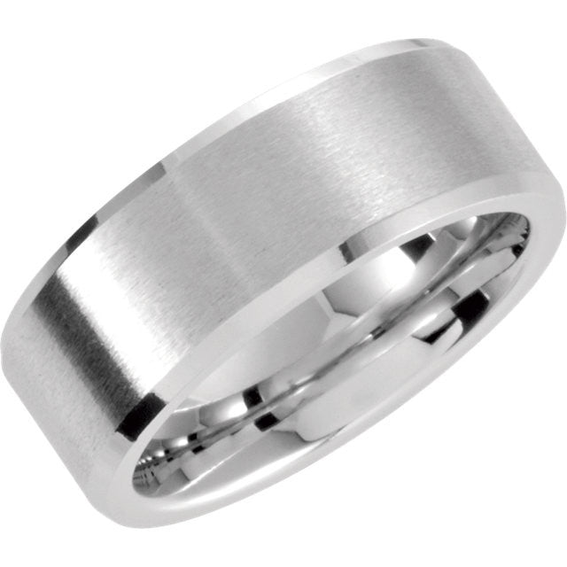 Band > Satin & Polished > Rounded > 8mm