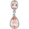 Pendant > Diamond > .006 CTW > & > Aqua