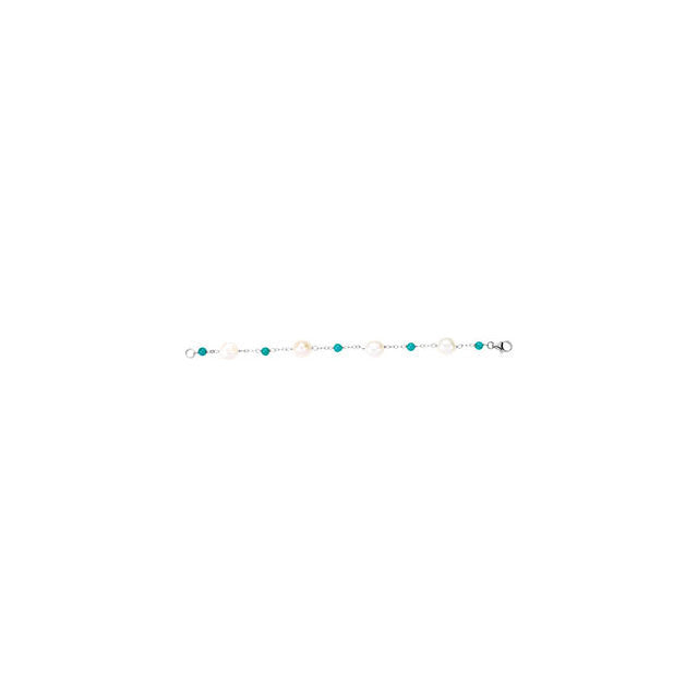 Bracelet > Pearl & Turquoise > Cultured > Freshwater