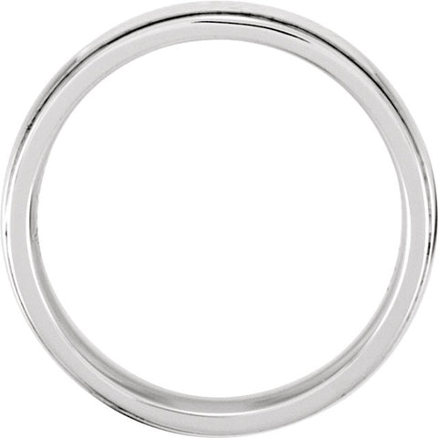Band > Fit > Comfort > Two-Tone > 5mm > Yellow > Silver & 10kt > Sterling