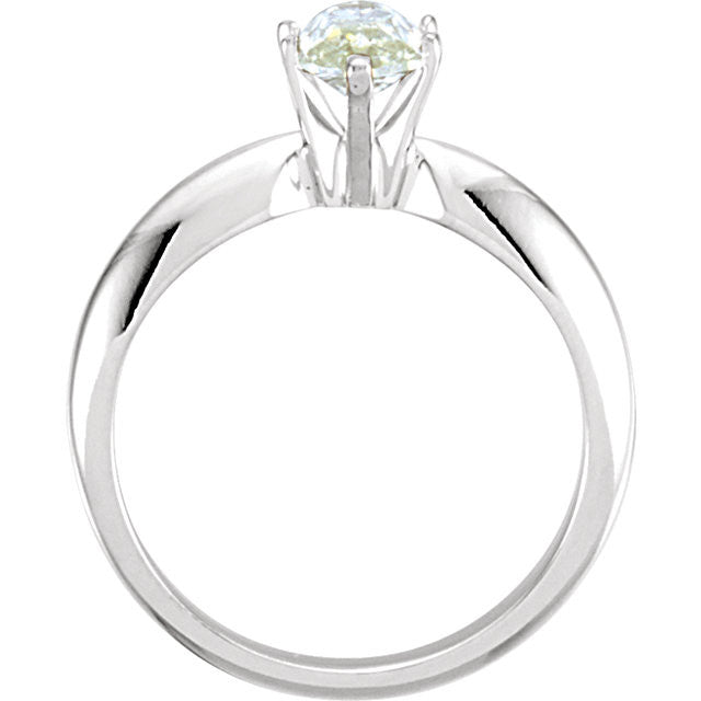 Solitaire > Moissanite > Created > Marquise > 10x5mm