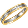 4mm > Band > Comfort-Fit > Two-Tone