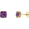 Earrings > Amethyst > Genuine