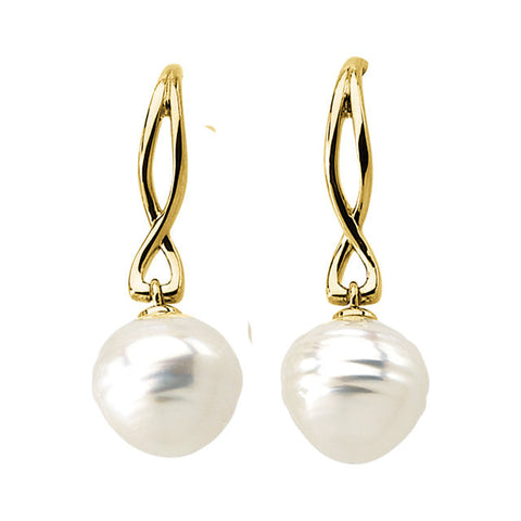 Earrings > Pearl > Cultured > Sea > South