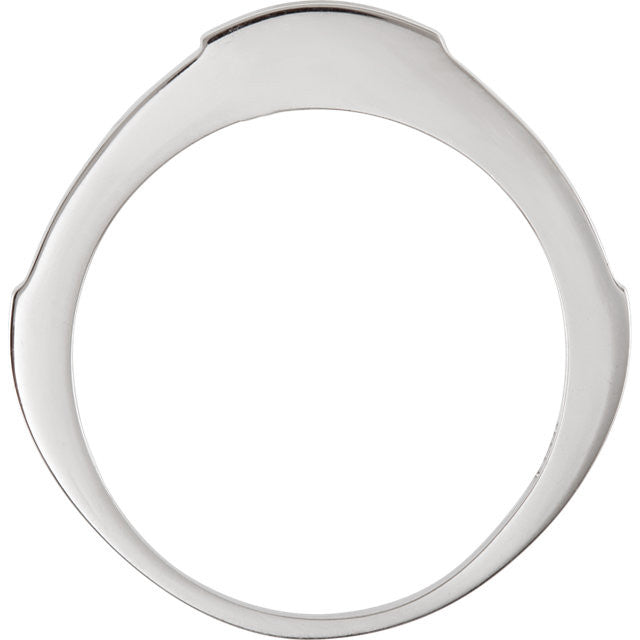 Base or Band > Mounting > Ring > Engagement > Hand-Woven