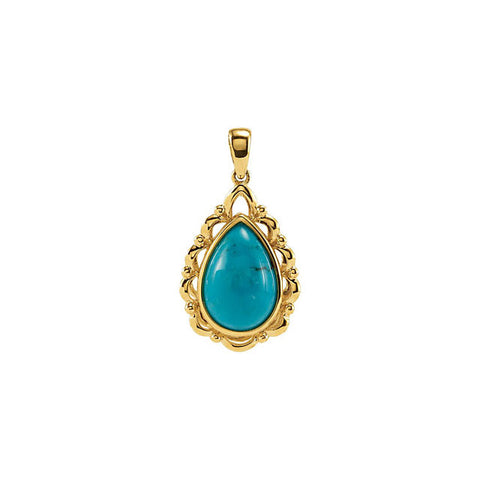 Pendant > Turquoise > Chinese > Genuine