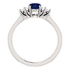 Ring > Diamond > 1/4 CTW > & > Topaz > Blue > Swiss