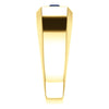 Ring > Men's > Sapphire > Blue > Created > Chatham®