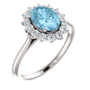 Ring > Diamond > CTW > 1/Morganite & 1.*Multiple Diamond Cuts and Weights available*