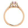 Ring > Diamond > CTW > 1/Morganite & 1.*Multiple Diamond Cuts and Weights available*