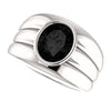 Ring > Bezel > Men's > Onyx